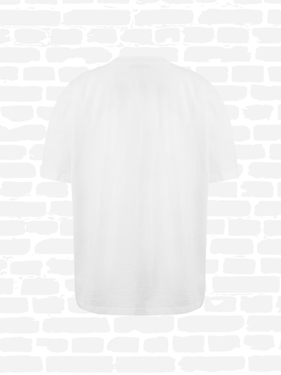 אקנה סטודיוס טי שירט צבע לבן ACNE STUDIOS T-SHIRT