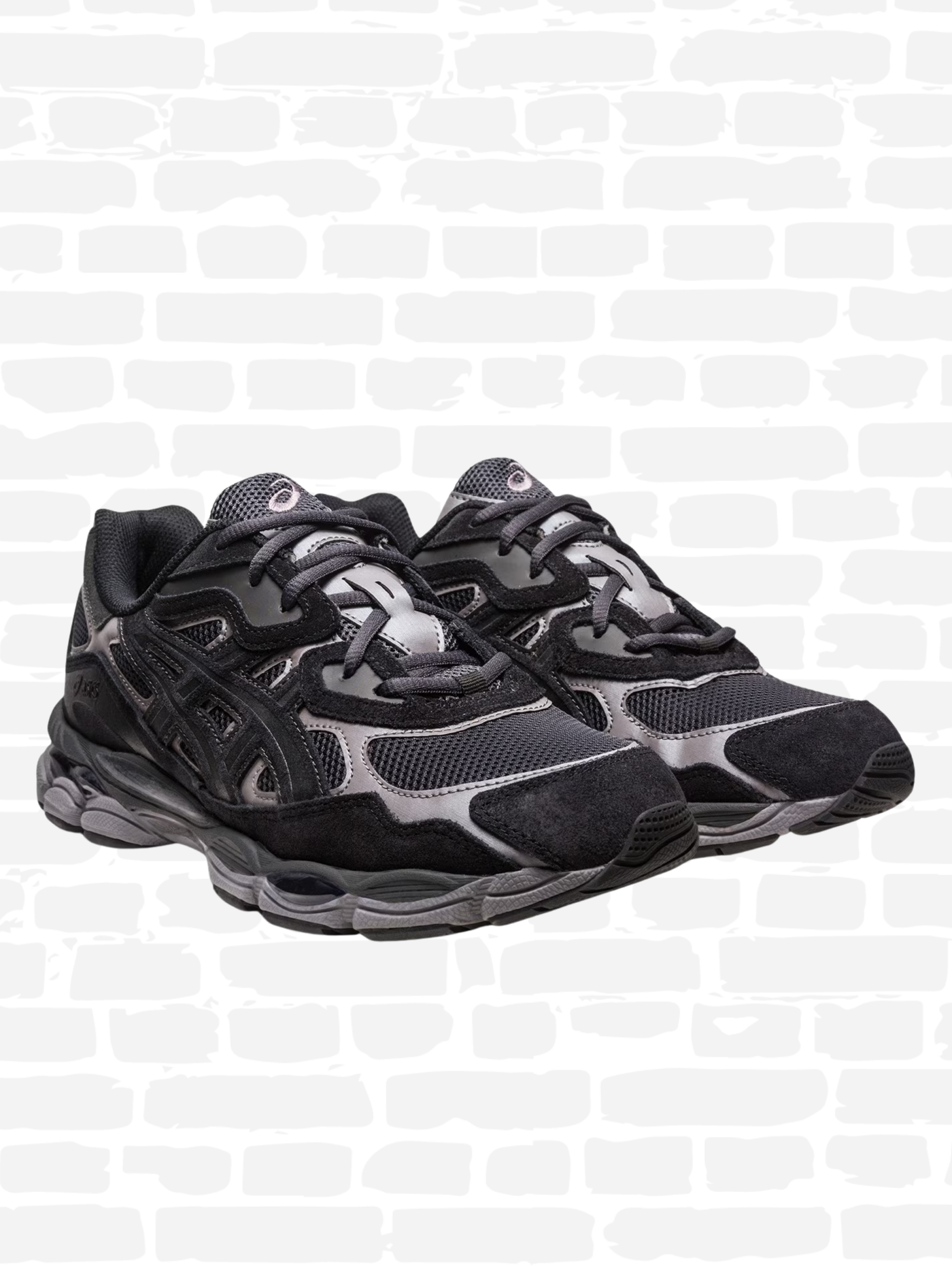 אסיקס נעליים צבע שחור GEL-NYC TRAINERS