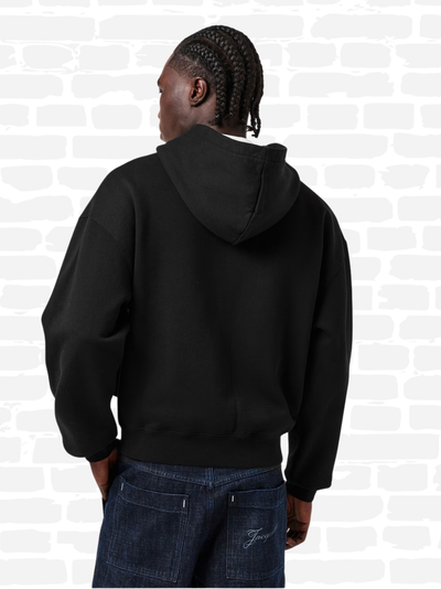 ג'קמוס סווטשירט צבע שחור JACQ GROS GRAIN ZIP