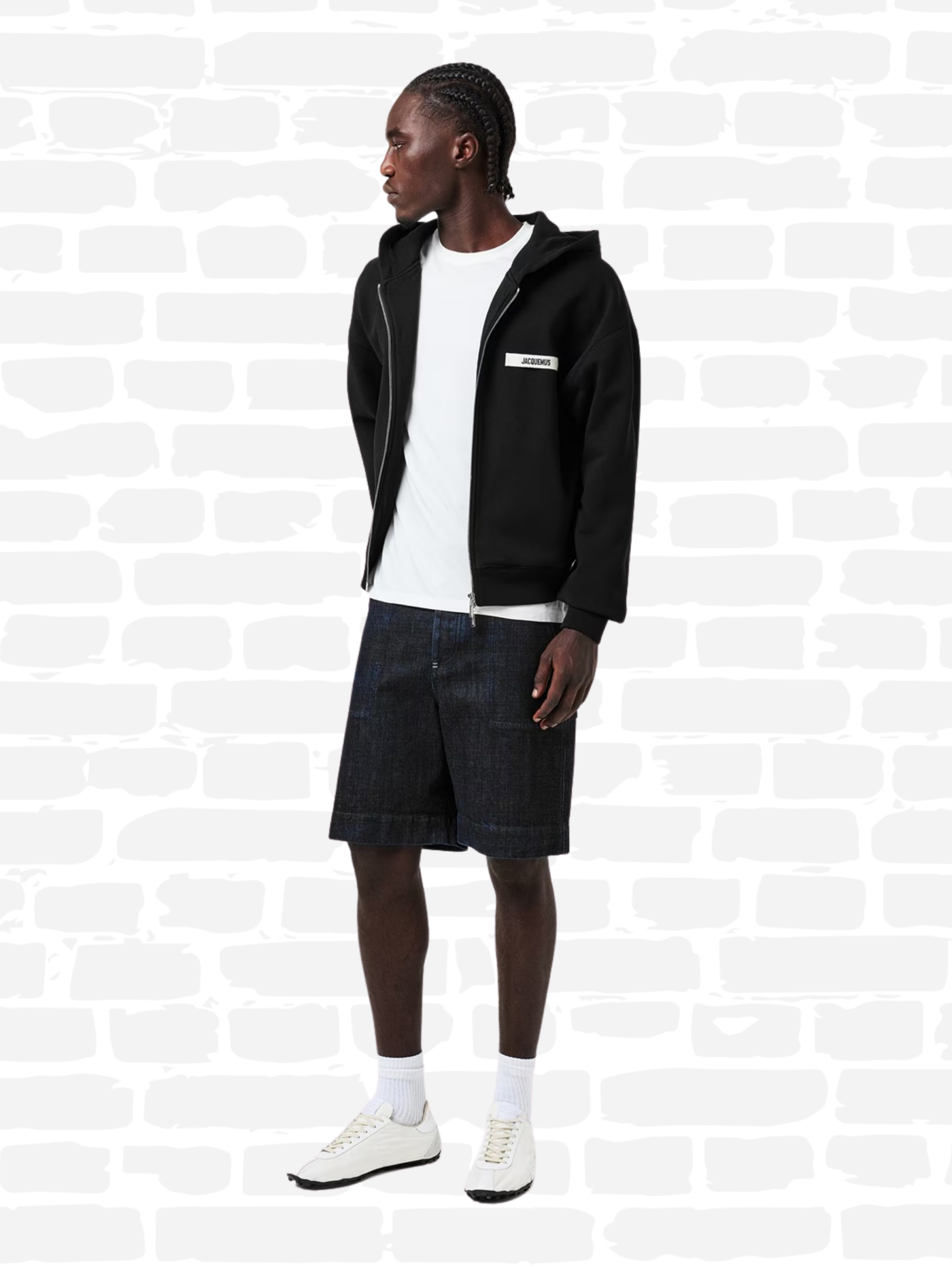 Chapeau Jackmus couleur noir LE BOB GADJO BUCKET HAT