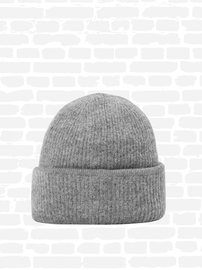 ג'קמוס כובע צבע אפור JACQ LOGO BEANIE