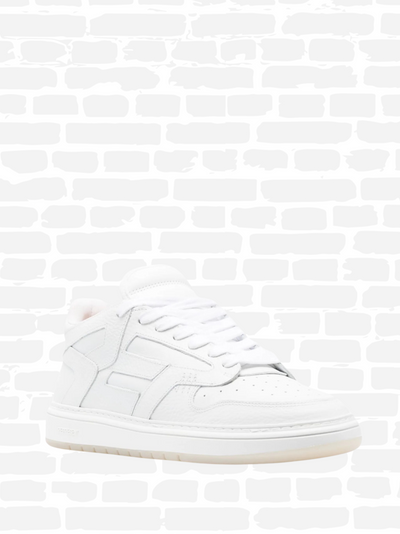 Chaussure représentative de couleur blanche baskets basses Reptor 