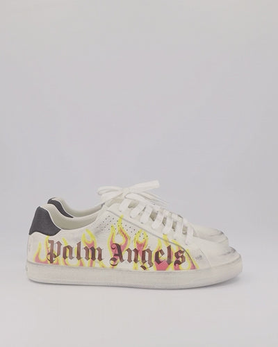 פאלם אנג'לס נעליים צבע לבן PALM 1 SPRAYFLM SN24