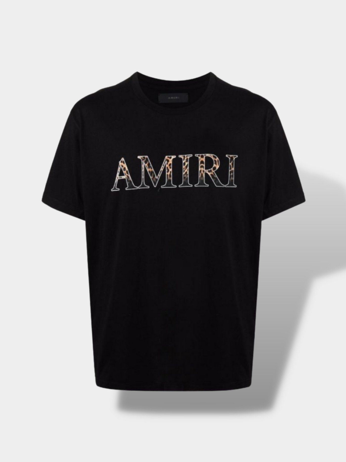 T-shirt Amiri couleur noir T-shirt à logo graphique