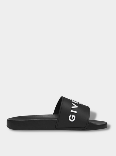 ג׳יבנשי כפכפים צבע שחור  Sandals with print