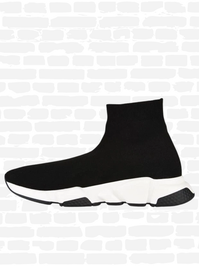 בלנסיאגה נעליים צבע שחור Speed LT sock sneakers Size 43