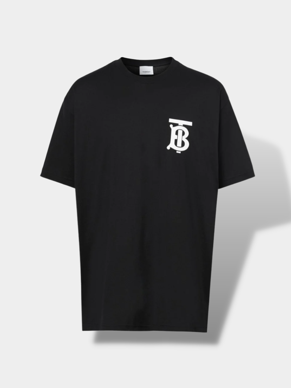 T-shirt Burberry couleur noir logo imprimé T-shirt en coton