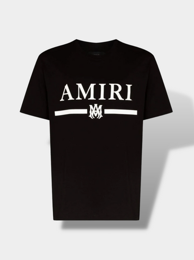 אמירי טי שירט צבע שחור graphic logo-print T-shirt