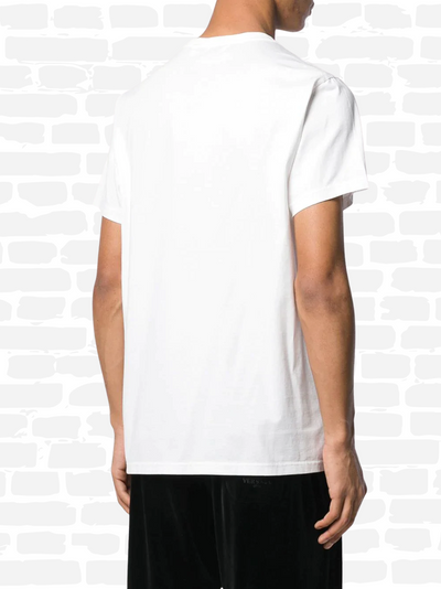 T-shirt Burberry couleur blanc logo brodé T-shirt