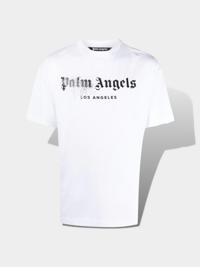 פאלם אנג'לס טי שירט צבע לבן logo-print T-shirt