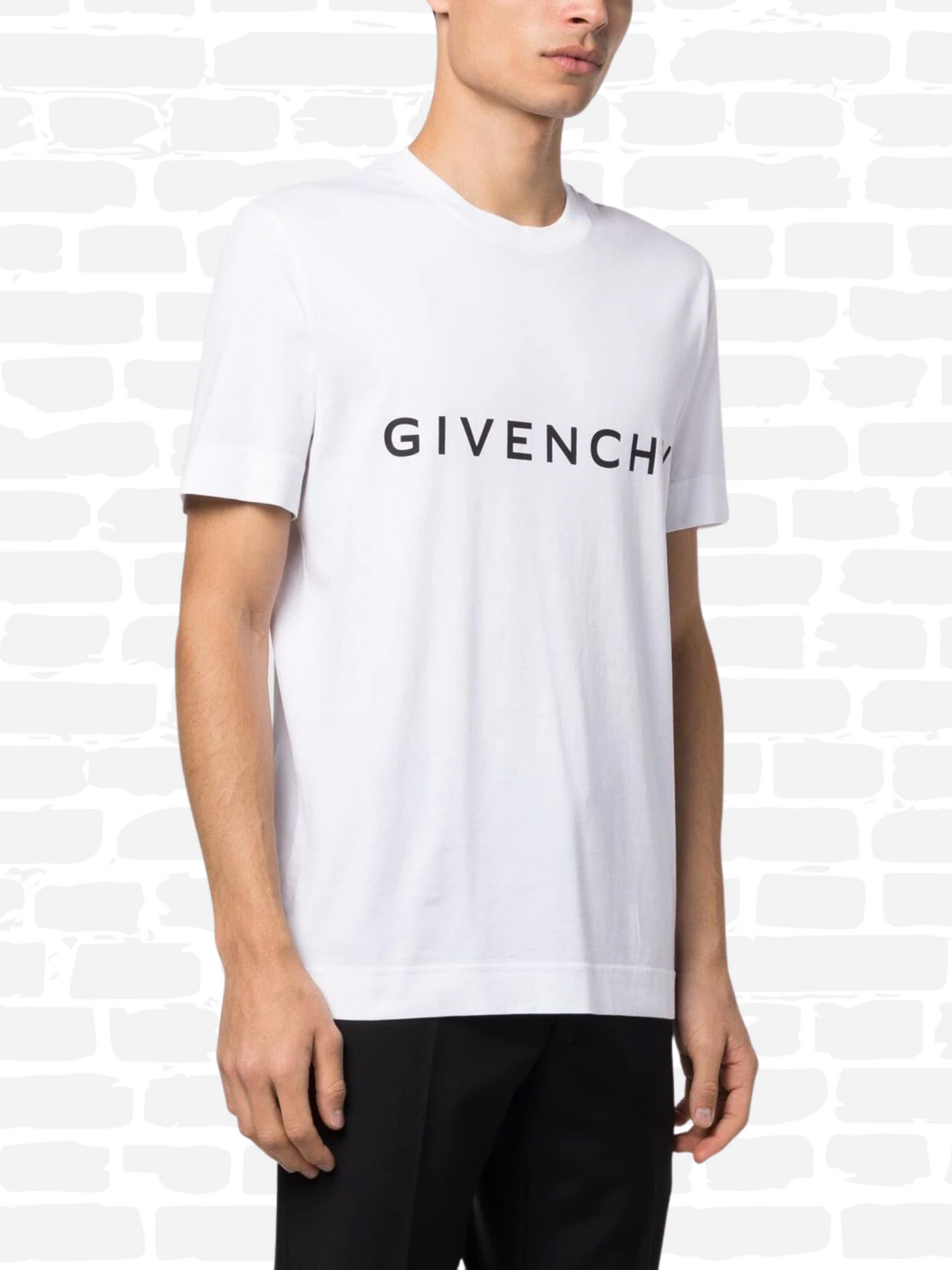 T-shirt Givenchy couleur blanc T-shirt à logo GG imprimé