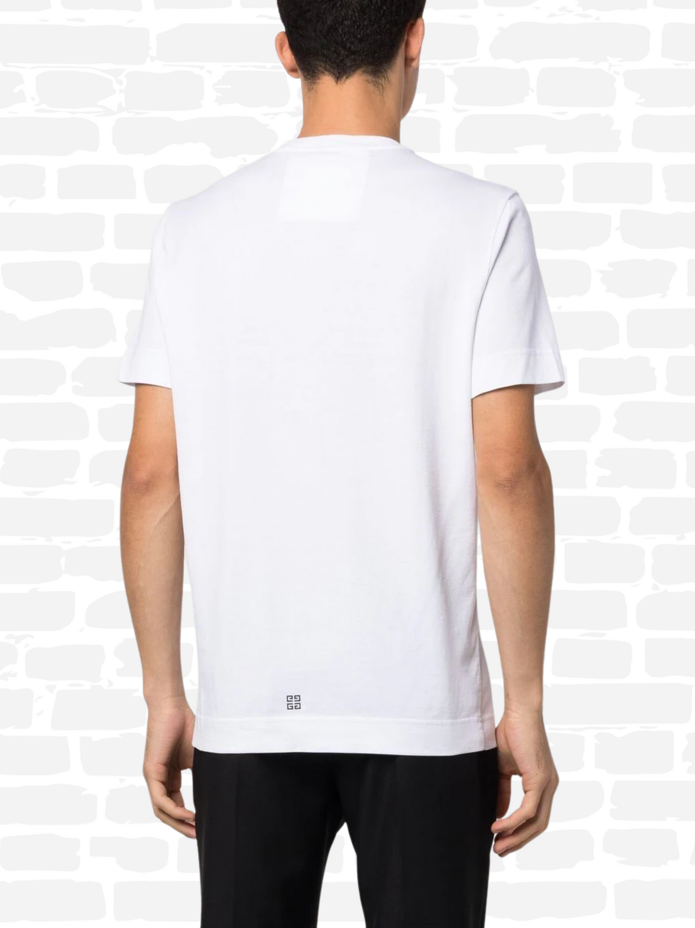 T-shirt Givenchy couleur blanc T-shirt à logo GG imprimé