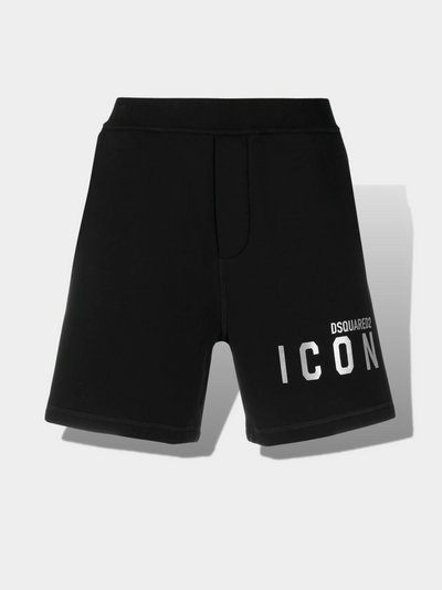 דיסקוורד מכנסיים צבע שחור Icon logo track shorts