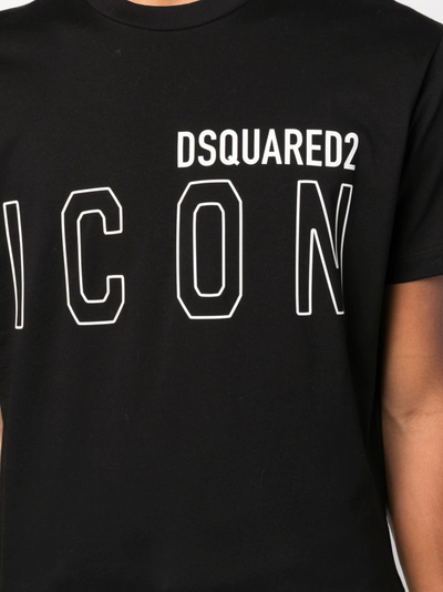דיסקוורד טי שירט צבע שחור Icon T-shirt with print