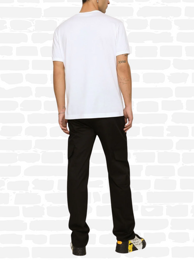 דולצ'ה גאבנה טי שירט צבע לבן logo-print T-shirt